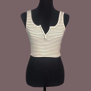 Knit Ribbed Crop Top